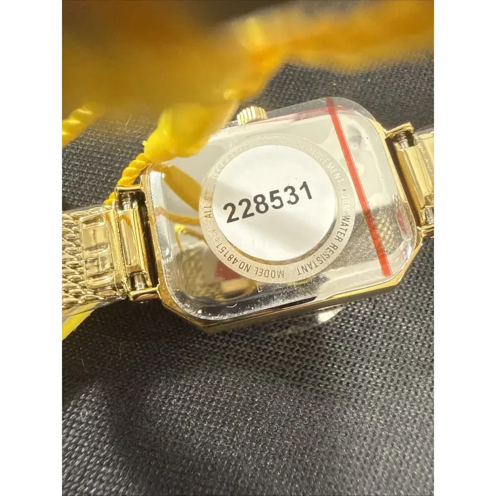 Invicta Angel Pixie Women's Watch - 21mm, Gold New Battery New In Box